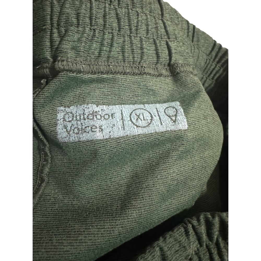 Outdoor Voices Joggers Green/Gray Colorblock | Me… - image 4